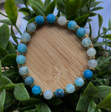 Azure Gleam Bracelet