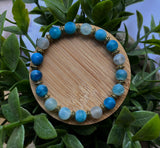 Azure Gleam Bracelet